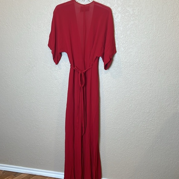 Reformation Red Maxi Dress - Picture 9 of 16